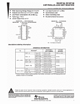 DataSheet SN74HC166 pdf